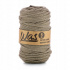 Cordons tressé coton 5 mm, 100 m, couleur biege fn.  330
