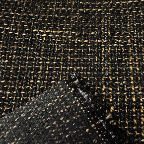 Tissu d'ameublement NEVADA 88 Brown-Black