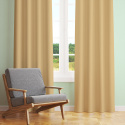 Tissu en coton uni au mètre, 125 g/m², largeur 160 cm, biege