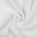 Lněná přírodní látka Julia barva bílá 154 grm2 