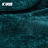 Tissu d'ameublement Aphrodite Teal, super doux et lisse, Pet proof