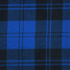Tissu flanelle de coton à careaux 8x8 cm bleu-noir