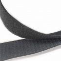 Pásek na suchý zip Háček a Smyčka set barva grafitový 25 mm balení 25m