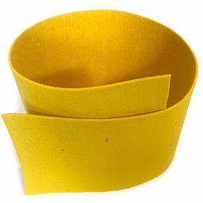 Feutrine technique 3 mm, 300 g/m², largeur 150 cm, jaune