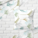 Linge de lit en coton avec fermeture, couleur Blanche, 140x200 cm