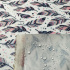 Tissu extérieur Imperméable PVC Codura 600D, 360 g/m², 150 cm, Plumes