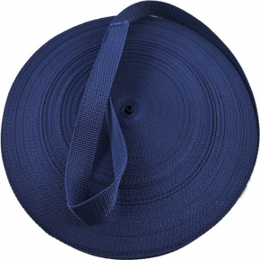 Ruban polypropylène renforcé pour sacs 30 mm couleur grenat (50 m)