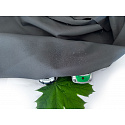 Voile d’ombrage rectangulaire 3x4 m, Oxford 165 g/m², protection contre le soleil avec protection UV, graphite
