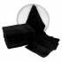 Serviette de bain 70x140 cm, couleur noir