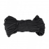 Élastique côtelée des vêtements 15 mm noir 25 m