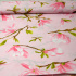 Tissu en coton au mètre, 125 g/m², largeur 160 cm, imprimé à fleurs