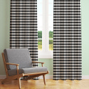 Tissu en coton uni au mètre, 125 g/m², largeur 160 cm, noir 