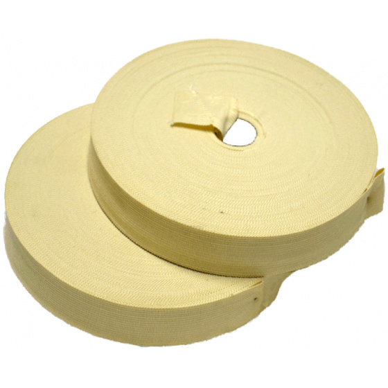 Lemovací proužek  PES 30 mm  barva ecru
