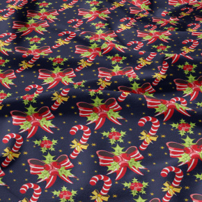 Tissus en coton de Noël au mètre, 160 cm motif Noël 53 grenat Tissus en coton de Noël au mètre, 160 cm motif Noël 53 grenat