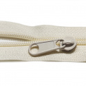 Zip spirálový ecru 5 mm metráž 