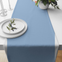 Tissu en coton uni au mètre, 125 g/m², largeur 160 cm, bleu clair