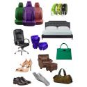 Simili cuir Souple au mètre, 380 g/m², largeur 145 cm, pomme verte