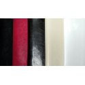 Simili cuir glacé au mètre, 380 g/m², largeur 145 cm, noir