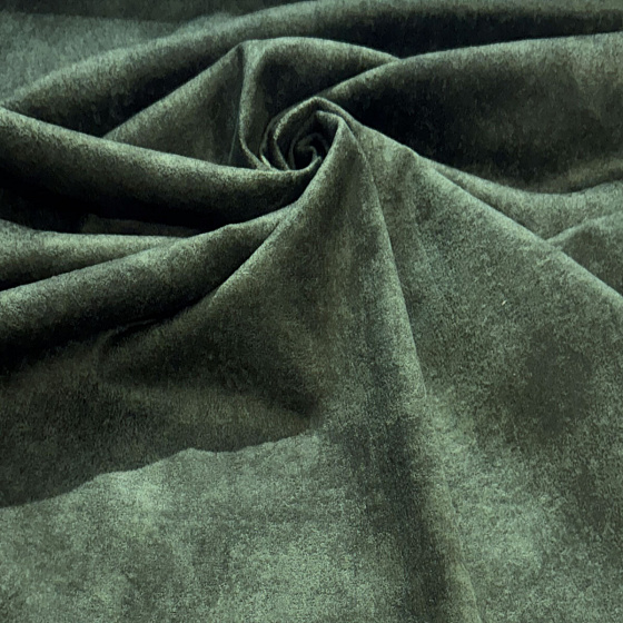 Tissu velours ameublement 390 g/m² au mètre, Infinity Jadeite