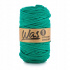 Cordons tressé coton 5 mm, 100 m, couleur turquoise 210