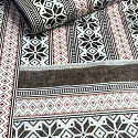 Tissu de Noël en coton au mètre, largeur 160 cm, pour décorations de Noël