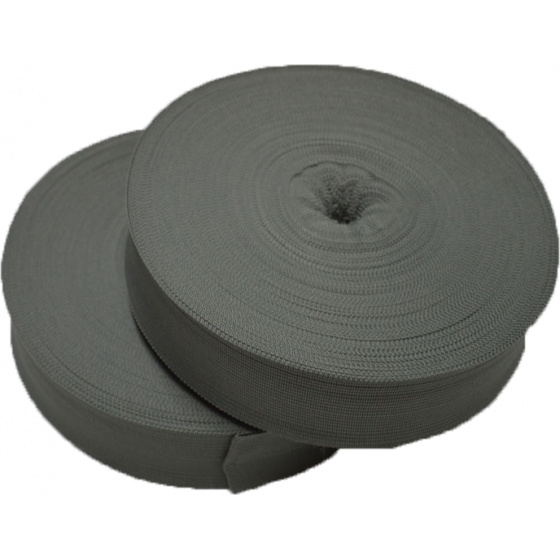 Lemovací proužek  PES 40 mm  barva šedá