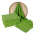 Serviette de bain 50x100 cm, couleur verte fonce