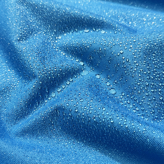 Vodu odpuzující látky, Oxford, šíře 160 cm, Tm. Modrá