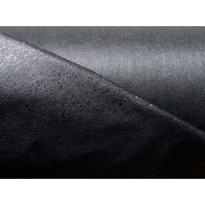 Non Tissu visline noir avec colle au mètre largeur 90 cm