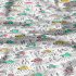 Tissu coton au métre imprimé Voitures menthol modern