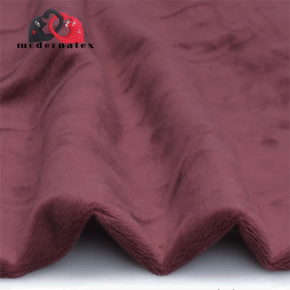 Tissu minky fausse fourrure, 320 g/m², largeur 160 cm, au métre bordeaux Tissu minky fausse fourrure, 320 g/m², largeur 160 cm, au métre bordeaux