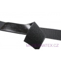 Bande adhésive auto-agrippante crochet et boucle Noire 50 cm, largeur 25 mm