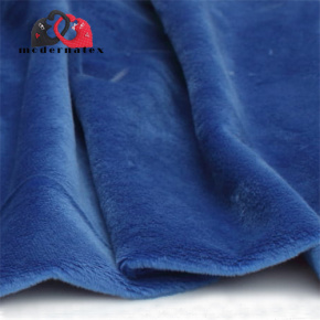 Tissu minky fausse fourrure, 320 g/m², largeur 160 cm, au métre chaber