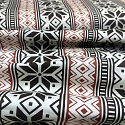 Tissu de Noël en coton au mètre, largeur 160 cm, pour décorations de Noël