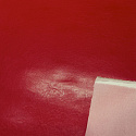 Ekokoža glazovaná, farba Červená, metráž 140 cm 