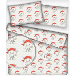 Tissu coton au métre imprimé Ours Valachnik