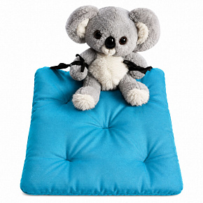 Coussin d'assise de jardin Oxford turquoise, 40 × 40 cm