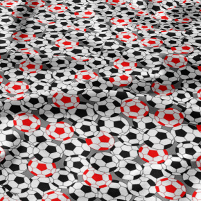 Tissu en coton uni au mètre, 125 g/m², largeur 160 cm, rouge 