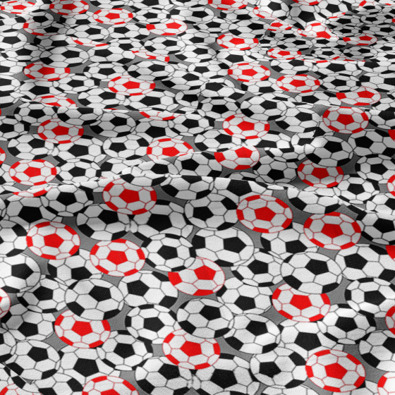 Tissu en coton uni au mètre, 125 g/m², largeur 160 cm, rouge 