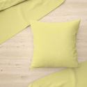 Tissu en coton uni au mètre, 125 g/m², largeur 160 cm, jaune clair