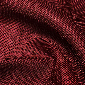 Tissu en maille 3D (spacer), 210 g/m², largeur 150 cm, Bordeaux