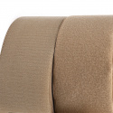 Pásek na suchý zip našívací Háček a Smyčka set béžový 100 mm x 25 bm