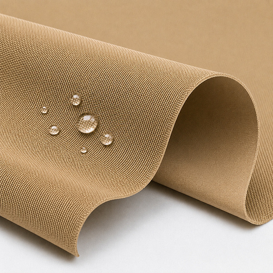 Tissu extérieur Imperméable PVC Codura 600D, 360 g/m², 150 cm, Beige