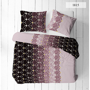 Tissu en coton Abstraction rose, largeur 160 cm