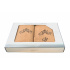 Serviette de toilette à broder en coton, éponge (3 pièces) Beige
