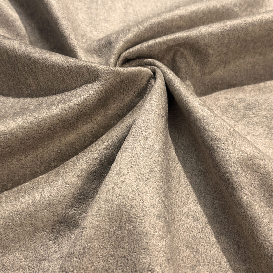 Velvet upholstery fabric, Infinity, Beige 