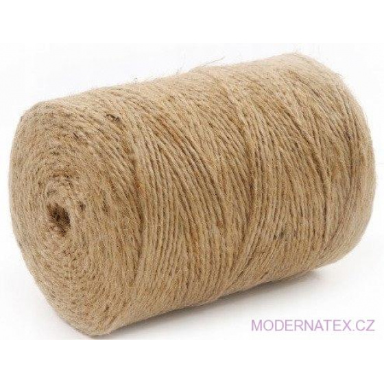 Lněný stáčený provázek 150x3 SN, 250gr, navín 553m