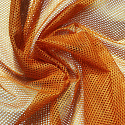 Polyester mesh for clothing Orange, 2x2mm eye