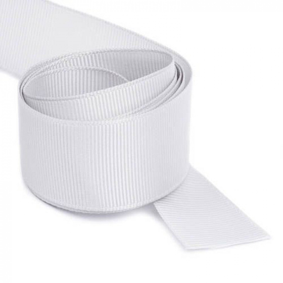 Lemovka Ripsová barva Bílá, 30 mm balení 50 m