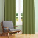 Tissu en coton uni au mètre, 125 g/m², largeur 160 cm, khaki